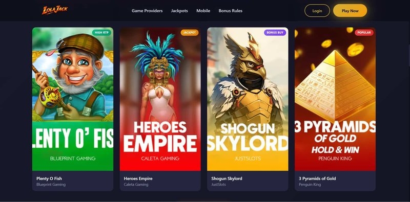 Discover the Best Casino Deals with Lolajack UK Login and Bonus Offers - overview